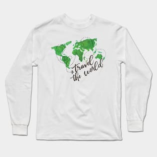around the world apparel t-shirt design Long Sleeve T-Shirt